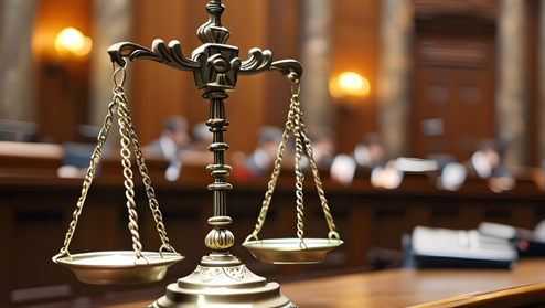 Full process voice certification system for the court